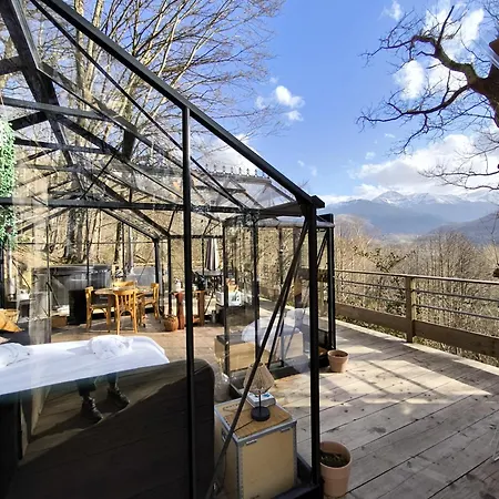 Quarto em Acomodações Particulares Le Perchoir Des Pyrenees *
